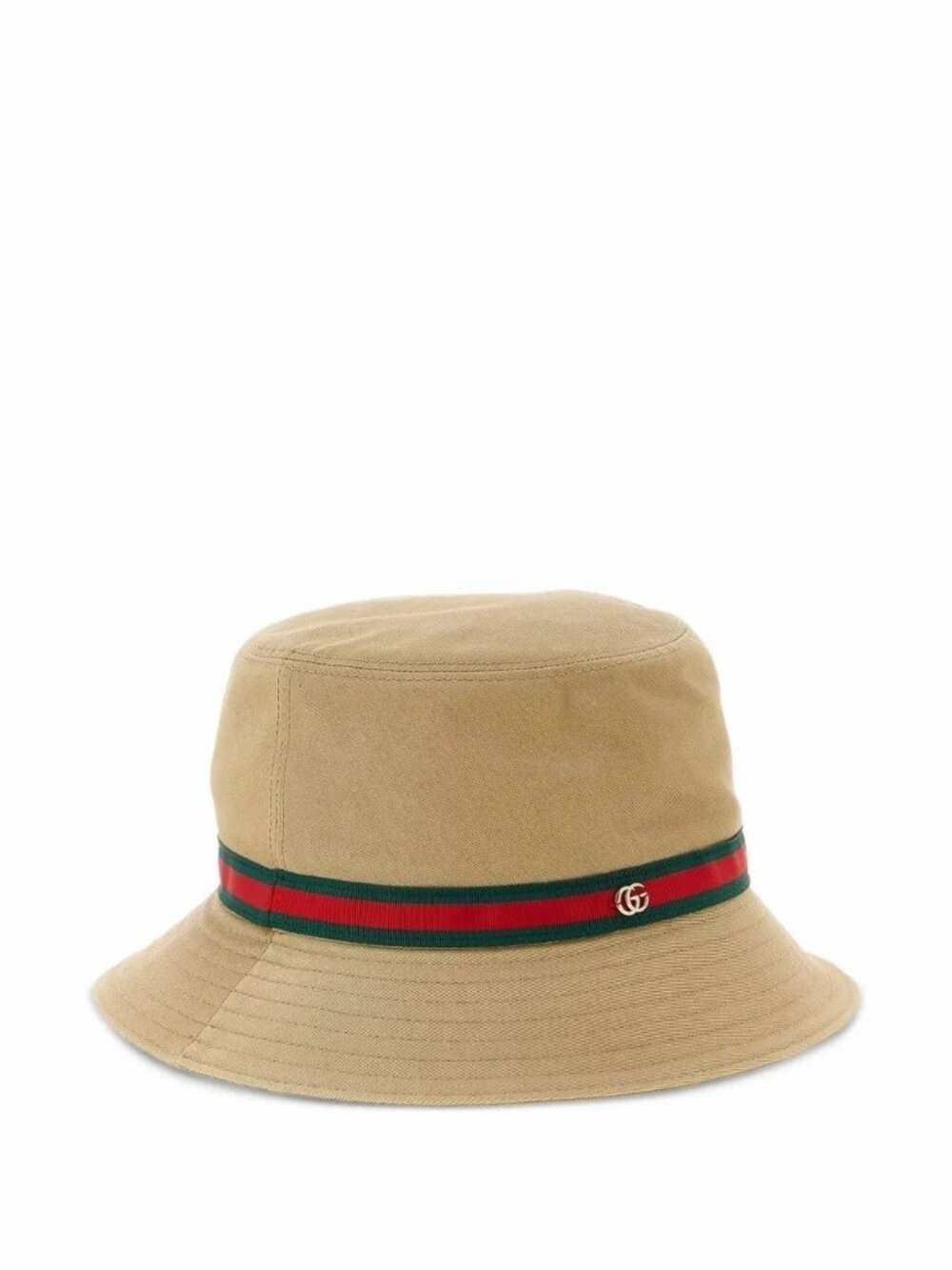 NWT GUCCI Bucket Hat Ana Web Beige Neutrals Sz M 100% Authentic